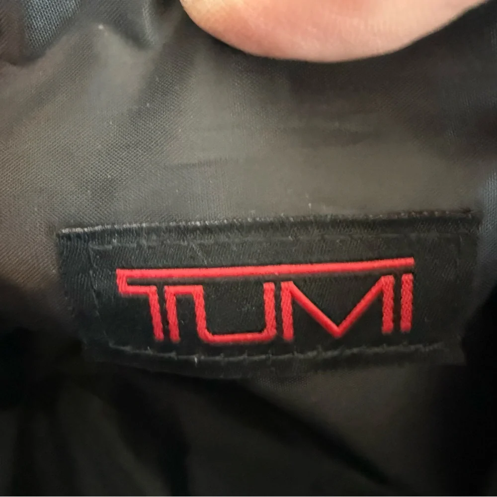 TUMI Black Travel Bag And Mask NWOT